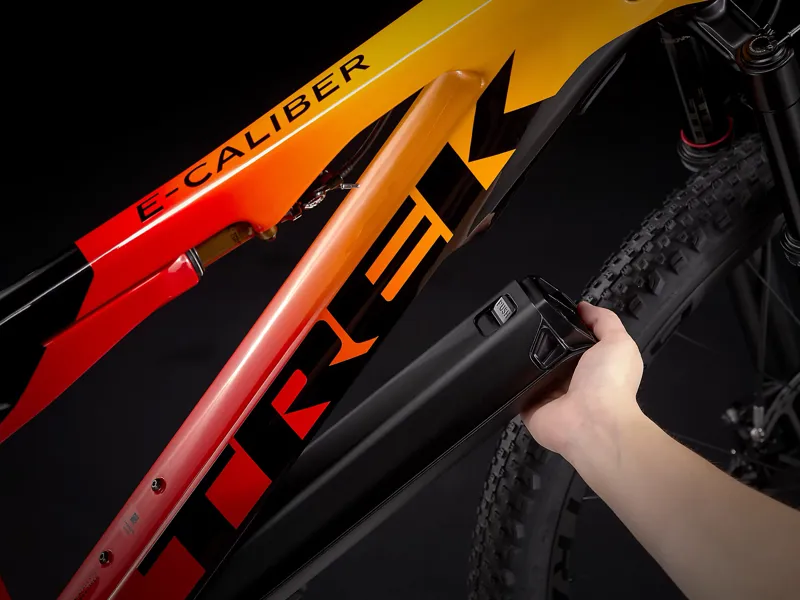 2021 Trek E-Caliber 9.9 XX1 AXS Electric Mountain Bike Marigold -3